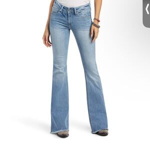 Ariat Womens REAL Perfect Rise Flare Jeans